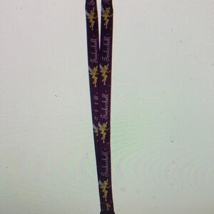Disney‎ TINKER BELL FAIRY Pin Trading Neck lanyard ID keys NEW 055